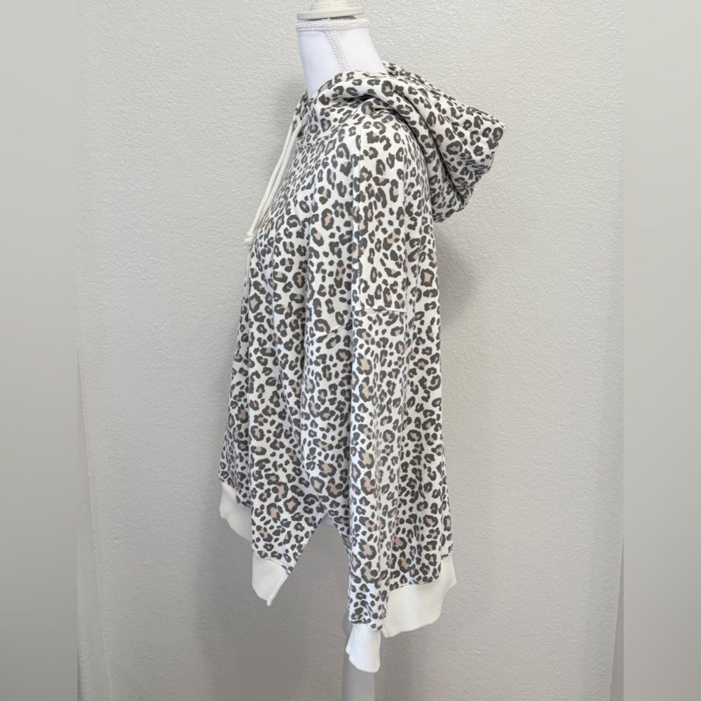 American Eagle Ahh-Mazingly Soft Leopard Print Hoodie‎ Jegging Fit Small - Picture 2 of 4